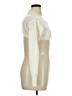 No Comment 100% Acrylic Ivory Long Sleeve Top Size XL - photo 4
