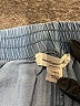 BeachLunchLounge Solid Blue Denim Shorts Size L - photo 3