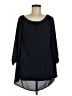 Ecote 100% Polyester Black Casual Dress Size M - photo 1
