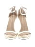 Stuart Weitzman Metallic Silver Sandals Size 8 - photo 2