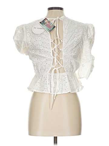 Available Short Sleeve Blouse (view 2)