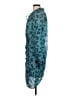 Veronica Beard 100% Silk Teal Blue Cocktail Dress Size 10 - photo 5