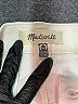 Madewell Ivory Jeans Size 27 waist - photo 4