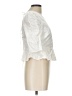 Available 100% Cotton White Short Sleeve Blouse Size L - photo 4