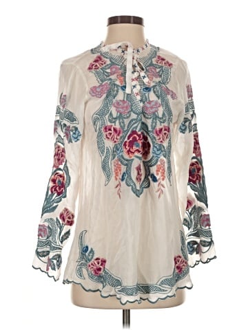 Johnny Was 3/4 Sleeve Blouse (view 1)