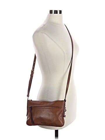 Fossil Leather Crossbody Bag (view 2)