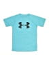 Under Armour 100% Polyester Teal Short Sleeve Top Size M (youth) - photo 1