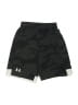 Under Armour 100% Polyester Camo Black Athletic Shorts Size M (youth) - photo 1