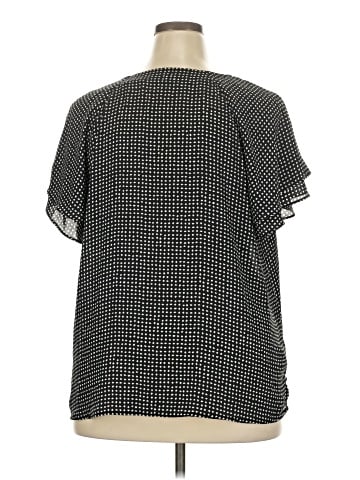 Liz Claiborne Short Sleeve Blouse (view 2)