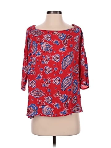 Ava Christine 3/4 Sleeve Blouse (view 1)