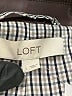 Ann Taylor LOFT 100% Cotton Black Jacket Size L - photo 6