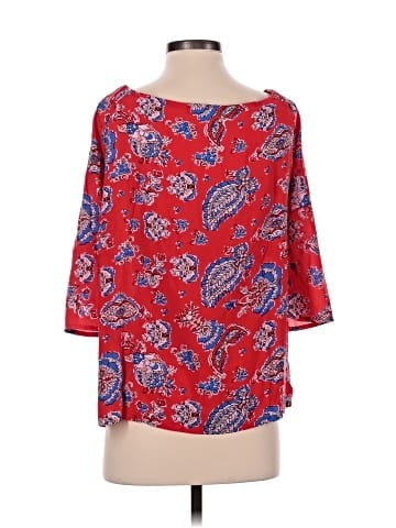 Ava Christine 3/4 Sleeve Blouse (view 2)