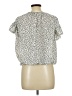 Max Studio Ivory Short Sleeve T-Shirt Size L - photo 2
