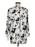 Weston 100% Polyester Gray 3/4 Sleeve Blouse Size M - photo 2