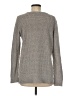Pink Clover 100% Polyester Tweed Gray Pullover Sweater Size M - photo 2