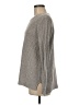 Pink Clover 100% Polyester Tweed Gray Pullover Sweater Size M - photo 5