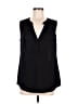 Banana Republic 100% Polyester Black Sleeveless Blouse Size M - photo 1