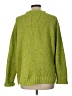 Belle By Kim Gravel Tweed Green Pullover Sweater Size L - photo 2