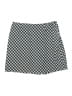 Charter Club Checkered-gingham Gray Skort Size 16 - photo 1