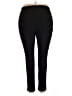 Larry Levine Solid Black Active Pants Size 20 - photo 2