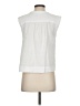 J.Crew White Sleeveless Blouse Size XXS - photo 2