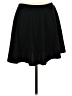 Cotton On Solid Black Casual Skirt Size L - photo 2