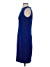 Calvin Klein Solid Blue Cocktail Dress Size P (petite) - photo 5