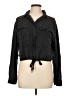 BDG Black Gray Long Sleeve Button-Down Shirt Size L - photo 1