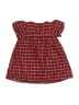 Carter's 100% Cotton Plaid Red Dress 3-6 MO / 6 MO - photo 2