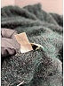 Acne Studios Green Dramatic Mohair Pullover Size M - photo 9