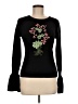 Altuzarra Floral Black Wool Pullover Sweater Size M - photo 1