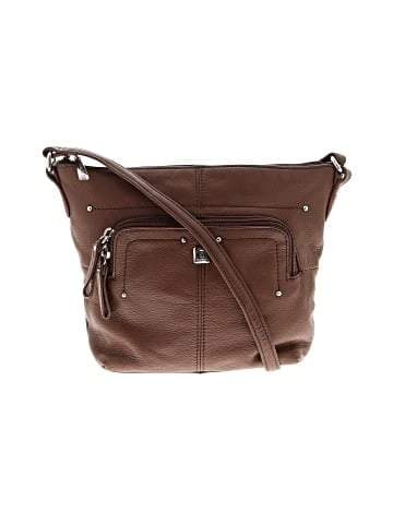 Stone Mountain Leather Crossbody Bag (view 1)