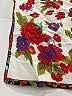 Givenchy Floral Ivory Vintage Handkerchief One size - photo 5