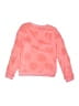 H&M 100% Polyester Hearts Pink Sweatshirt Size 4 (estimated) - photo 2