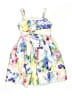 Youngland 100% Polyester Floral White Dress Size 5 - photo 2