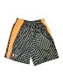 Under Armour 100% Polyester Color Block Orange Athletic Shorts Size M (youth) - photo 1