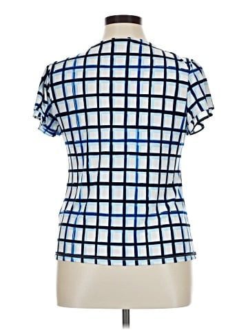 Calvin Klein Short Sleeve Blouse (view 2)