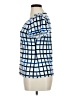 Calvin Klein Blue Short Sleeve Blouse Size XL (petite) - photo 5