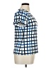 Calvin Klein Blue Short Sleeve Blouse Size XL (petite) - photo 4