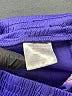 Skechers 100% Polyester Color Block Purple Athletic Shorts Size 5 - photo 3