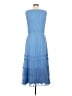 Neiman Marcus 100% Polyester Blue Casual Dress Size 8 - photo 2