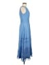 Neiman Marcus 100% Polyester Blue Casual Dress Size 8 - photo 4