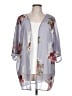 Unbranded 100% Polyester Gray Kimono Size L - photo 1
