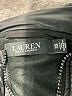 Lauren by Ralph Lauren 100% Polyester Argyle Solid Black Coat Size XS - photo 6