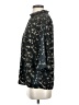 Downeast 100% Polyester Floral Black 3/4 Sleeve Blouse Size S - photo 5