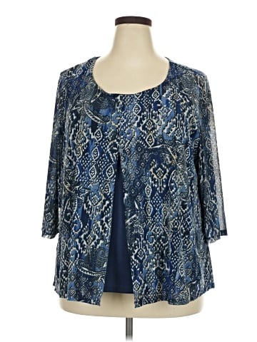 Zac & Rachel 3/4 Sleeve Blouse (view 1)
