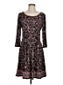 Max Studio Paisley Black Casual Dress Size M - photo 1