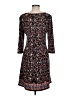 Max Studio Paisley Black Casual Dress Size M - photo 2