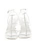 Express White Sandals Size 6 - photo 2
