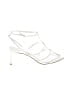 Express White Sandals Size 6 - photo 1